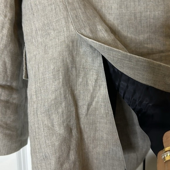 J. Crew Ludlow Ormezzano linen blend blazer Sz40R Grey - Picture 14 of 15
